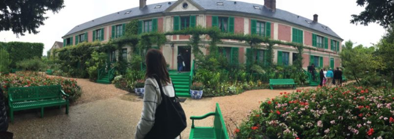 Monet house and gardens